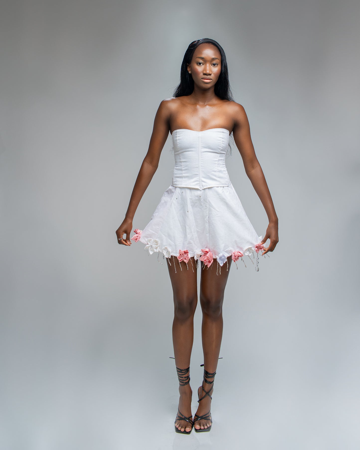 Two piece cotton floral