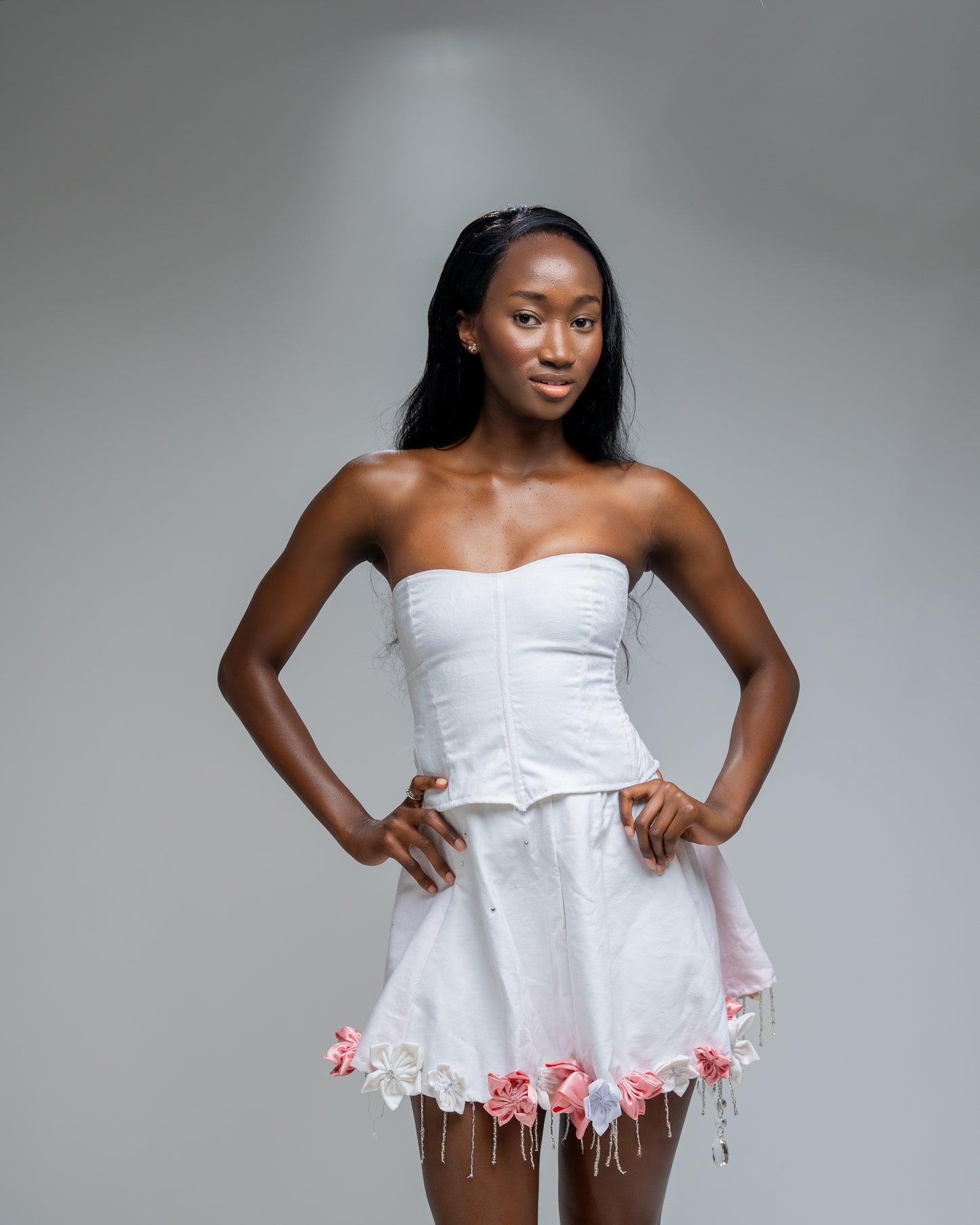 Two piece cotton floral